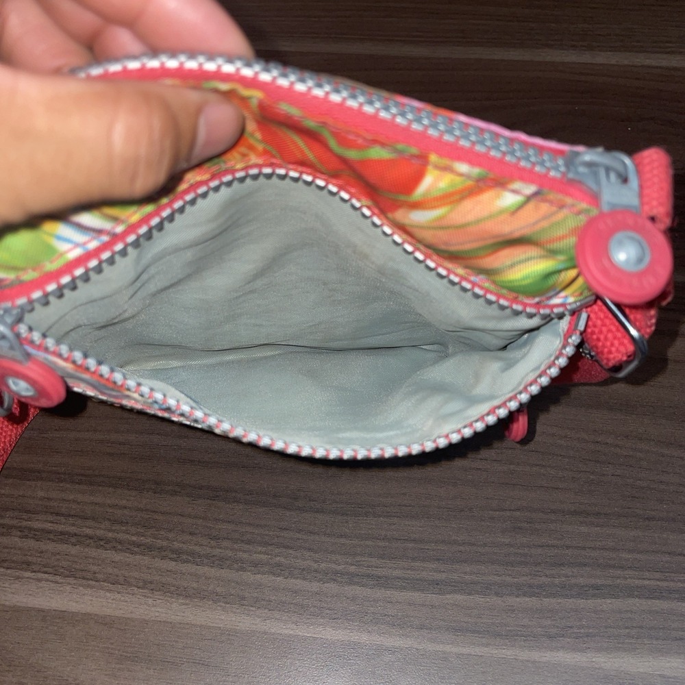 Kipling 8x7" Multicolor Crossbody Or Shoulder Bag with Dual Zipper Compartments - Picture 5 of 9